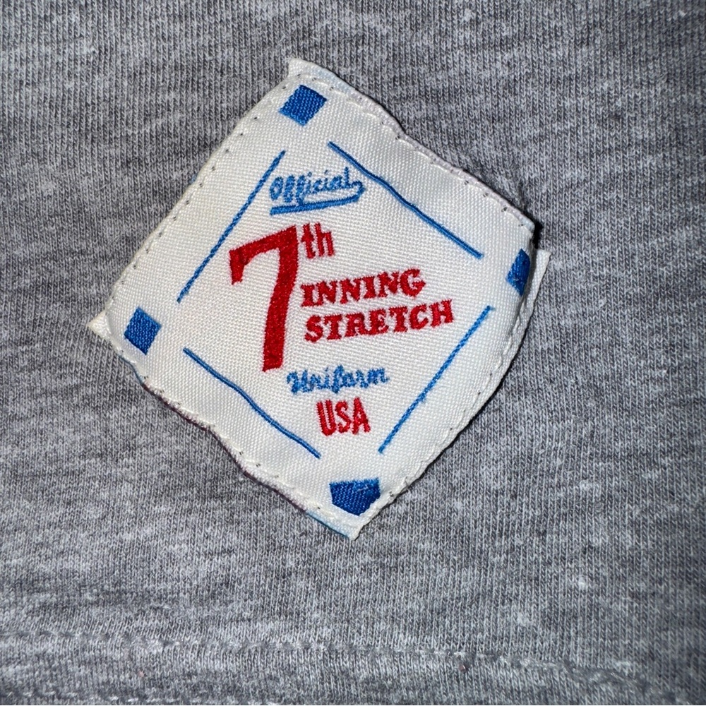 7th Inning Stretch Graphic Tee Brooklyn Bones Baseball Men's XL Heather Gray - Picture 5 of 6